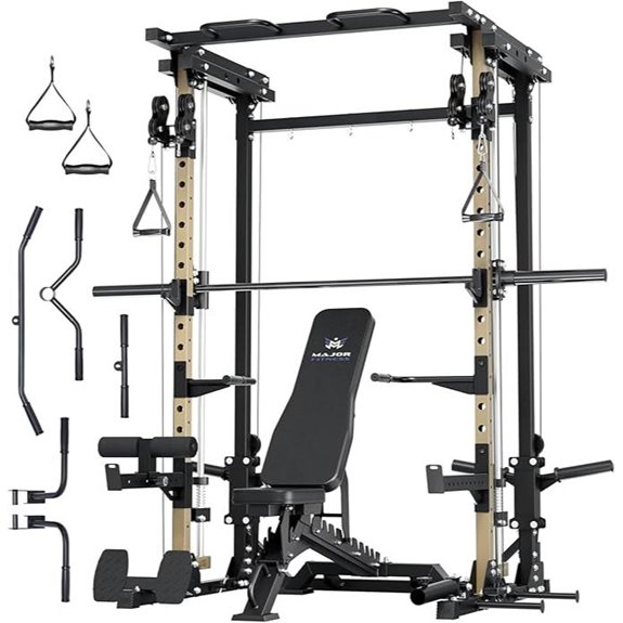 Major Fitness Drone3 Smith Machine Home Gym Equipment