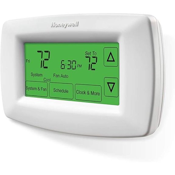 Honeywell Home RTH7600D 7-Day Programmable Touchscreen Thermostat White