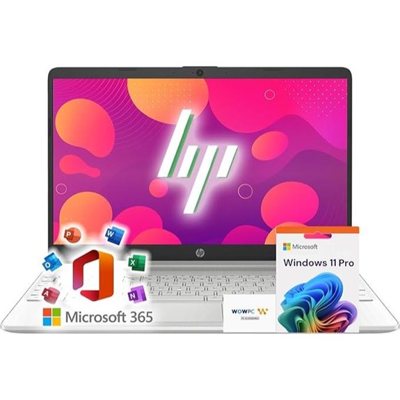 HP 15 Laptop with FHD Display 16GB RAM SSD