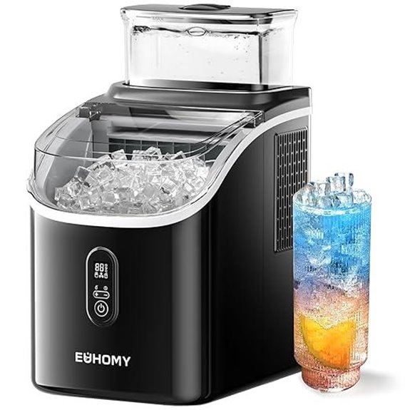 EUHOMY Ice Cube Maker with External Water Tank
