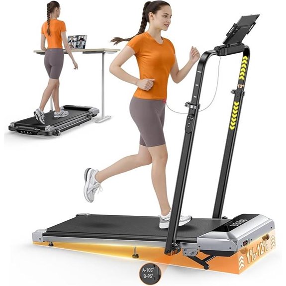incline controlled walking treadmill
