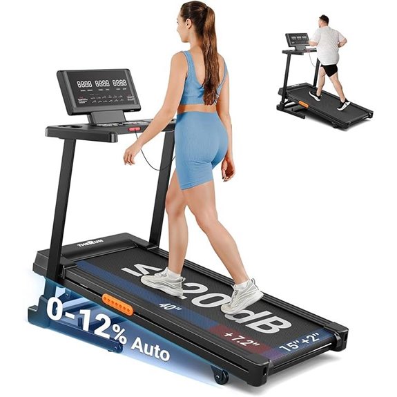 incline treadmill with motor