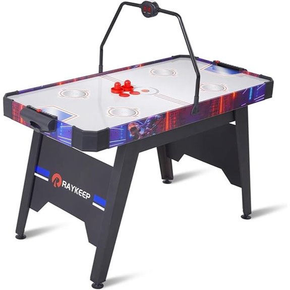 Indoor Air Hockey Table with Scoreboard and Pucks
