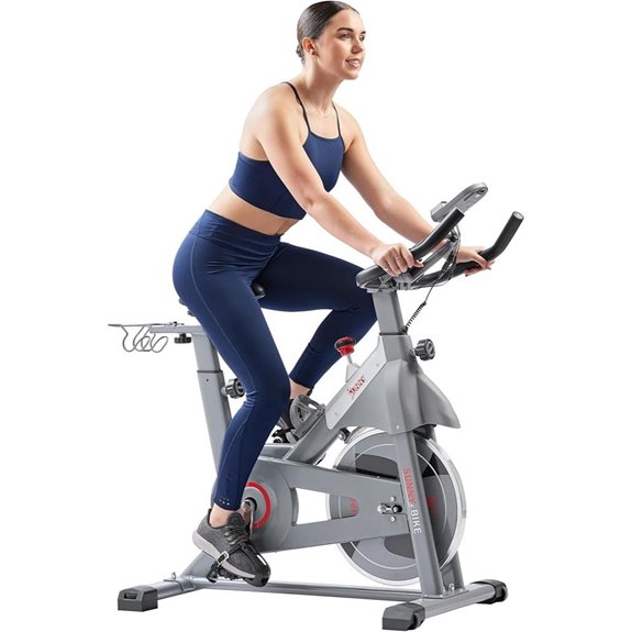 Sunny Health Indoor Cycling Bike with App Connection