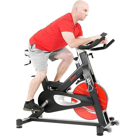 Sunny Health & Fitness Indoor Cycling Bike with Resistance