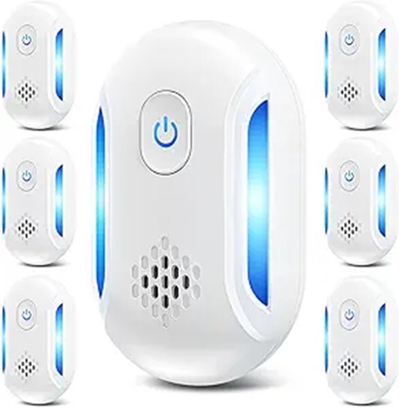 Ultrasonic Insect & Pest Indoor Repeller (6 Pack)