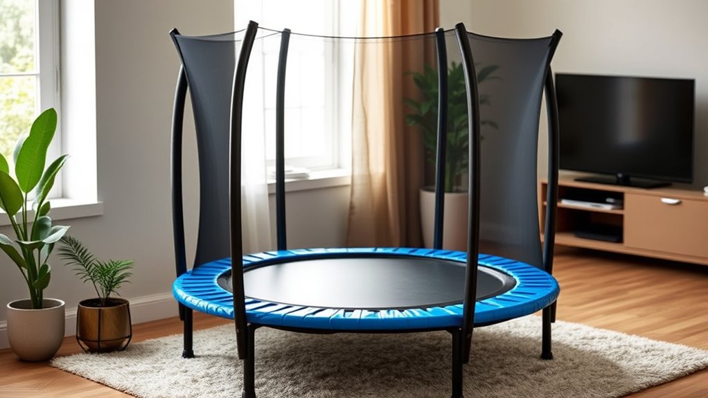indoor trampoline selection criteria