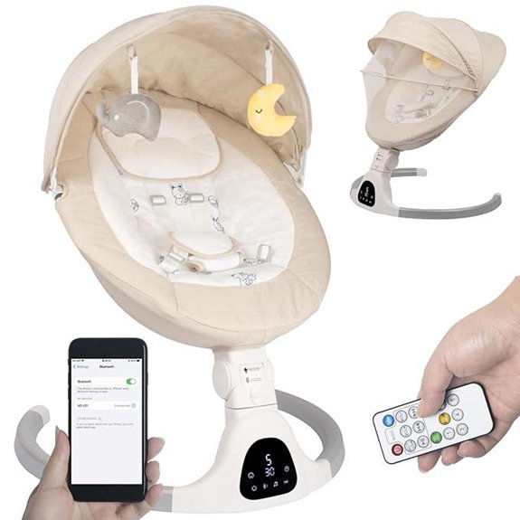 Baby Swing for Infants & Toddlers with Music