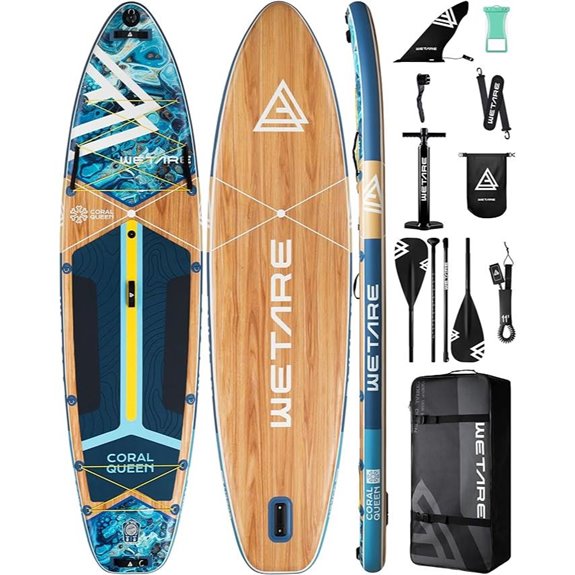 inflatable 11 6 paddleboard yoga