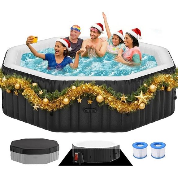 Inflatable Hot Tub for 4-6 Persons with Jets