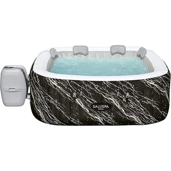 Bestway SaluSpa Hawaii Inflatable Hot Tub with LED Lights