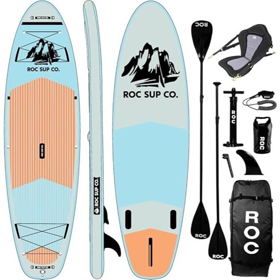inflatable paddle board set