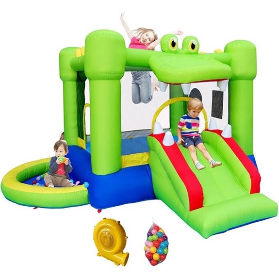 Inflatable Bounce House with Slide and Ball Pit