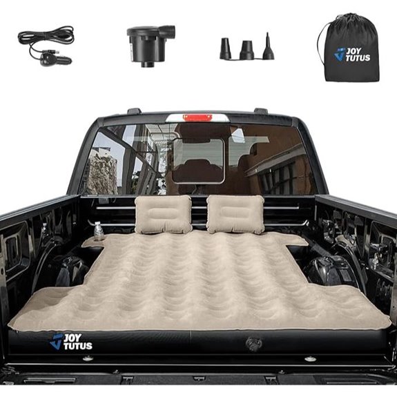 JOYTUTUS Truck Bed Inflatable Mattress for Camping