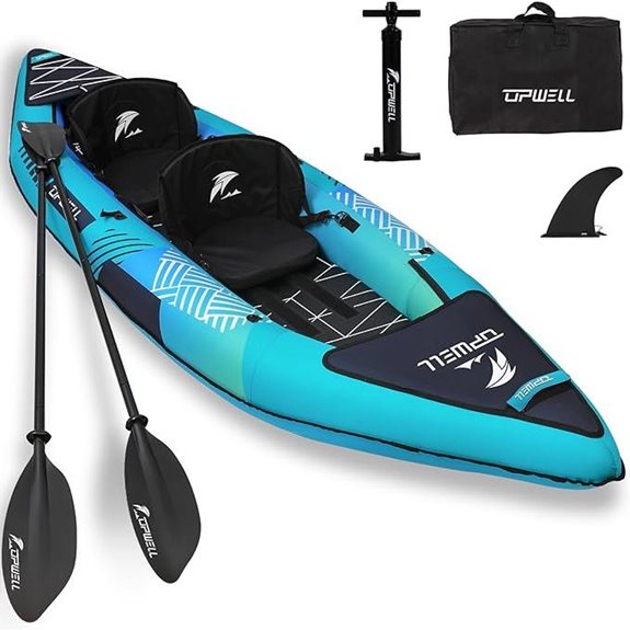 inflatable two person kayak