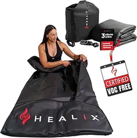 Healix Infrared Sauna Blanket for Relaxation & Wellness