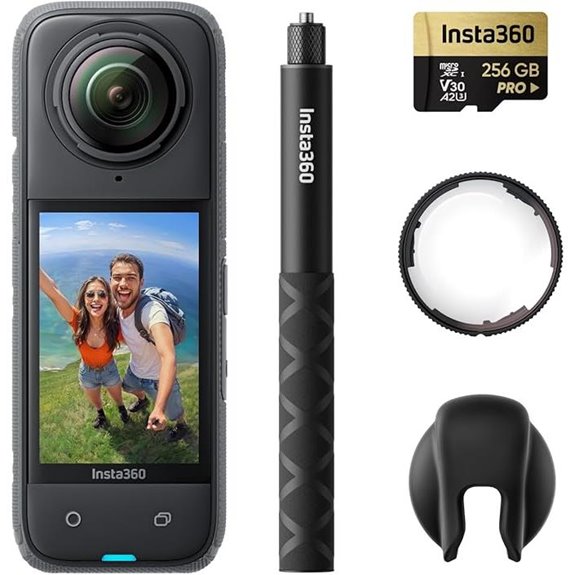 Insta360 X4 Lens Guards & Accessories Bundle
