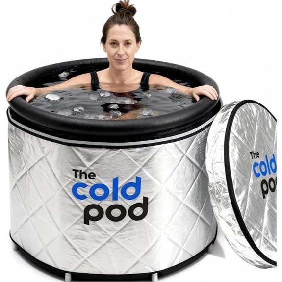 Cold Pod Insulated Cold Plunge Tub Bundle