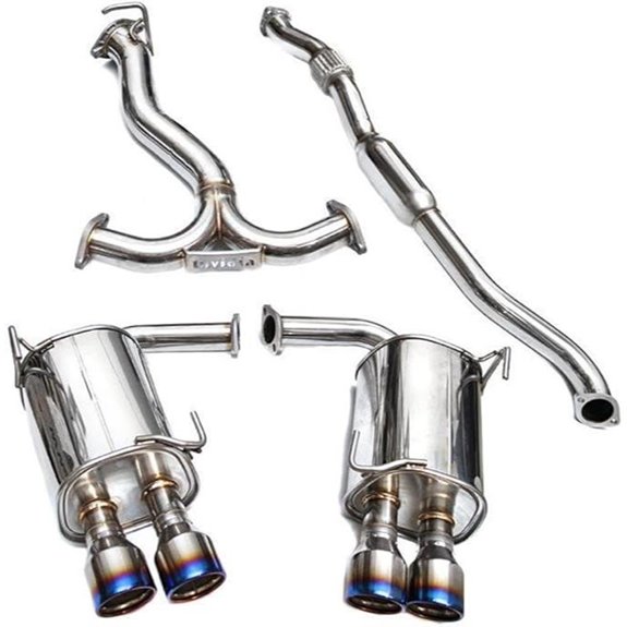 Invidia Q300 Titanium Cat-Back Exhaust for Subaru WRX/STI