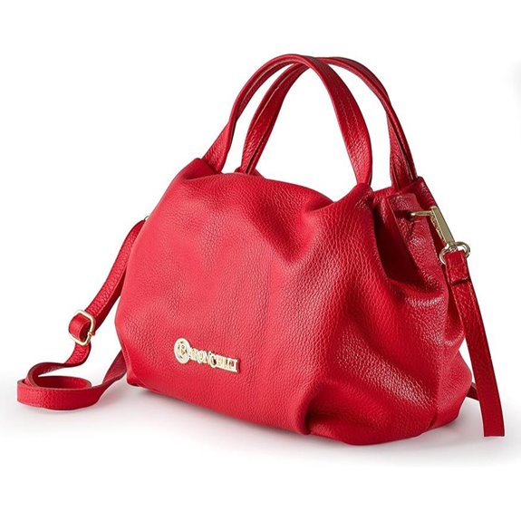Baroncelli Italian Leather Women's Shoulder Bag