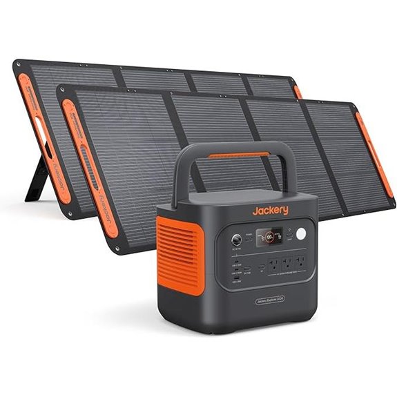 Jackery Solar Generator 2000 v2 with Solar Panels