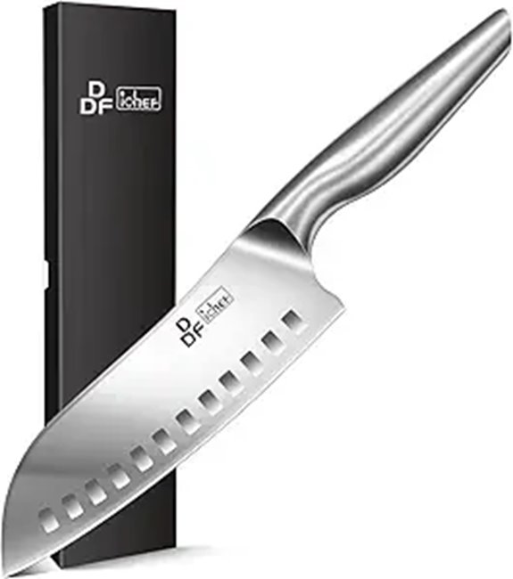 DDF Japanese Stainless Steel Santoku Kitchen Knife