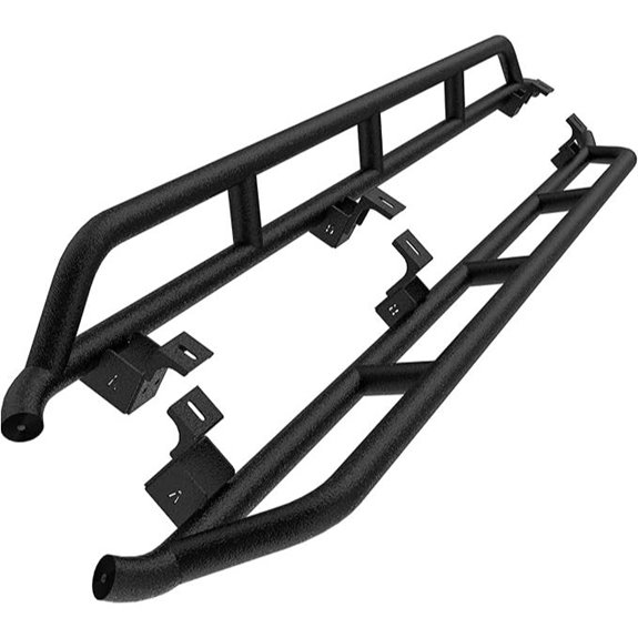 Hooke Road Gladiator Rock Slider Side Rails for Jeep