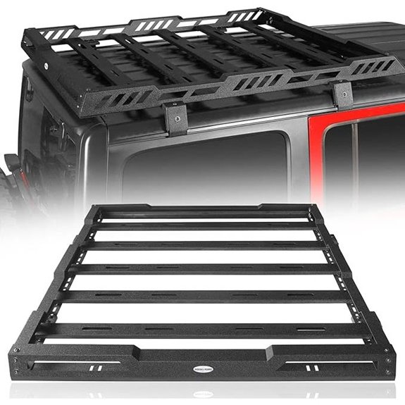 Hooke Road Overlanding Roof Rack for Jeep Wrangler JL