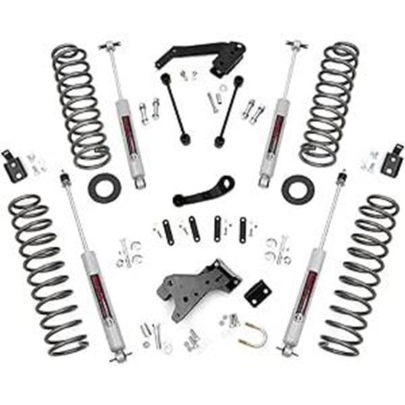 Rough Country 4 Lift Kit for 2007-2018 Jeep Wrangler JK Unlimited - 68140
