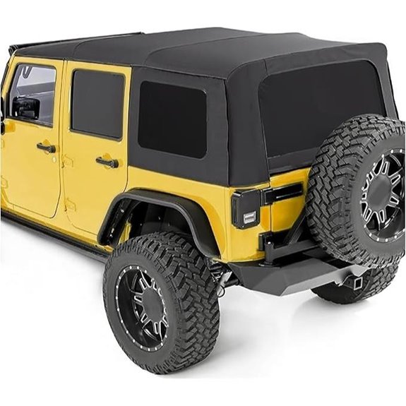Soft Top for 2007-2009 Jeep Wrangler JK Unlimited