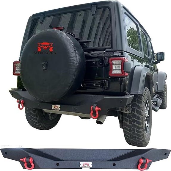 Rear Bumper for Jeep Wrangler JL/JLU 2018-2025