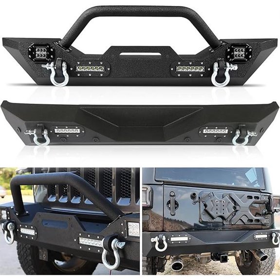 Off Road Bumper Combo for Jeep Wrangler JL