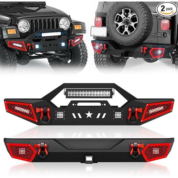 Off-road Bumper for 1987-2006 Jeep Wrangler
