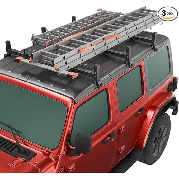 Heavy Duty Roof Rack Cross Bars for Jeep Wrangler