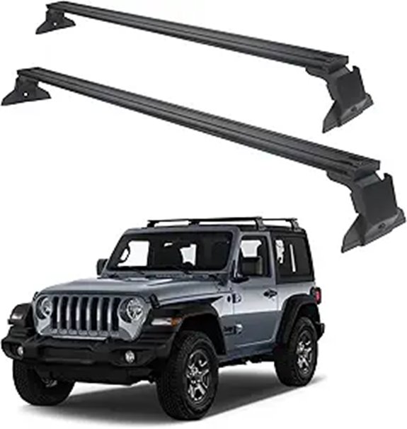 Autekcomma Roof Top Crossbar for Jeep Wrangler JL/JT