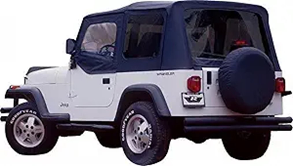 Rampage Complete Soft Top for 1987-1995 Jeep Wrangler