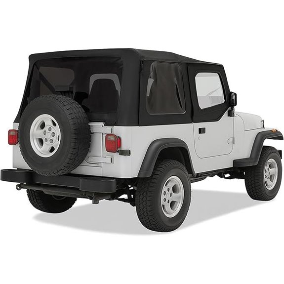 Convertible Soft Top Kit for 1987-1995 Jeep Wrangler
