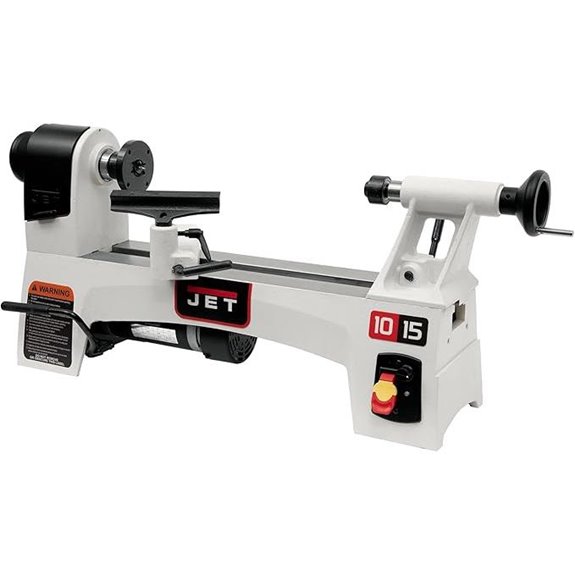 jet 10x15 variable speed lathe