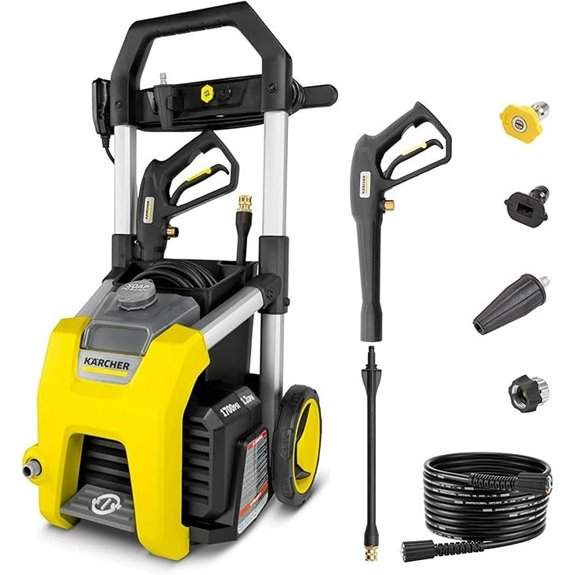 Kärcher K1700 Pressure Washer with Nozzles and Tank