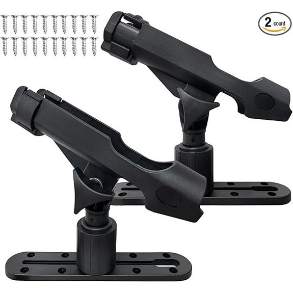 kayak mount rod holders