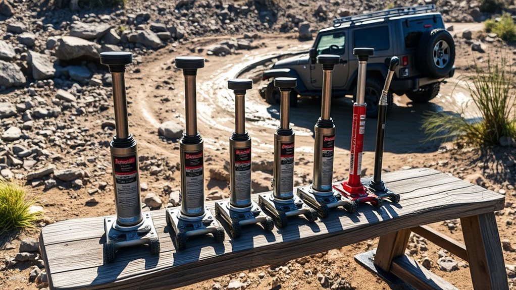 key off road jack features