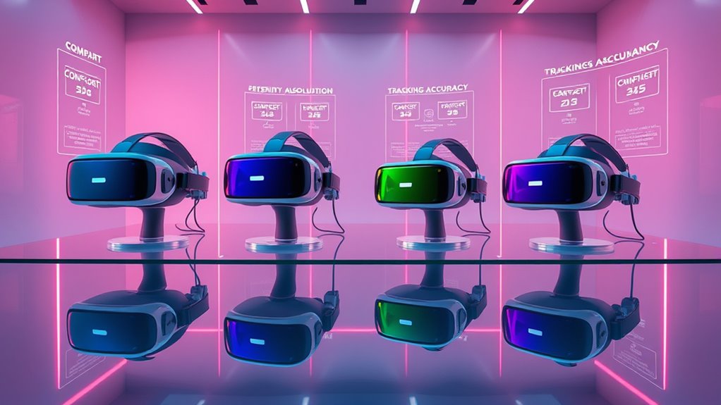 key vr headset features