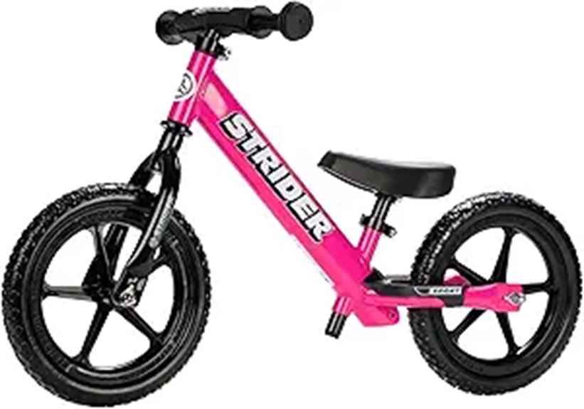 Strider 12” Balance Bike for Kids 1-4 Years