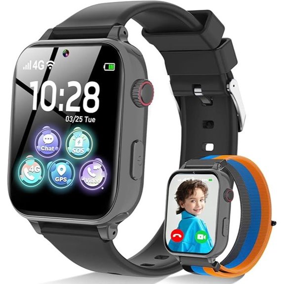 Kids 4G Smart Watch with GPS & Voice Chat