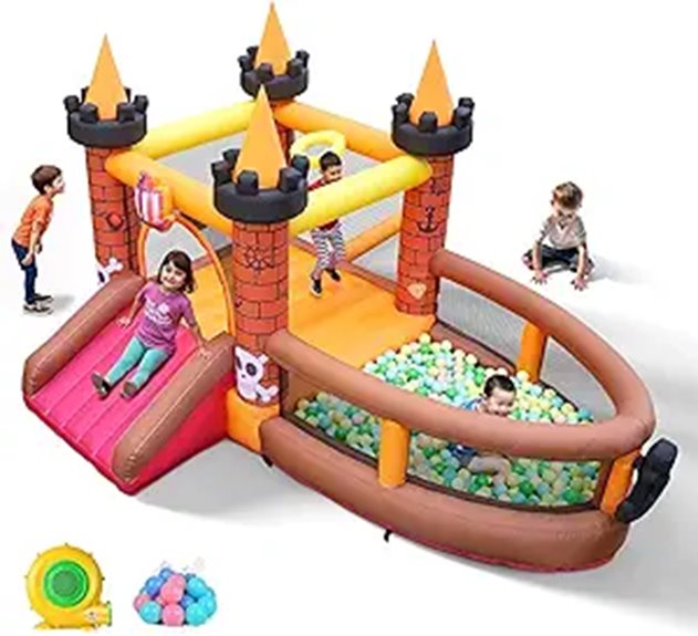 Inflatable Bounce House for Kids with Slide