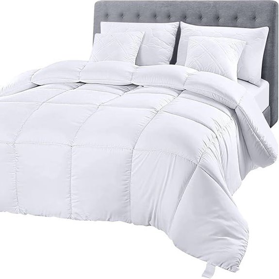 Utopia Bedding King Comforter with Corner Tabs