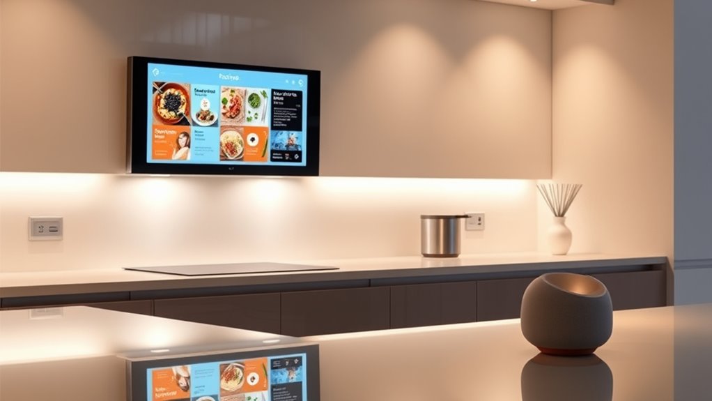 kitchen smart display considerations