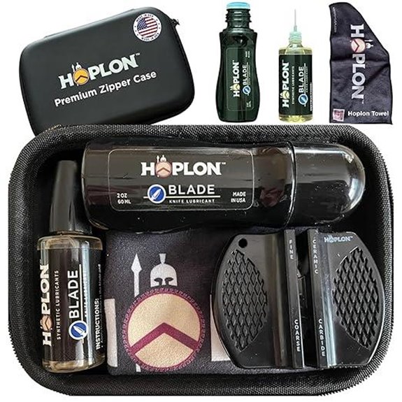 HOPLON Blade Knife Care Kit with Oil & Tools