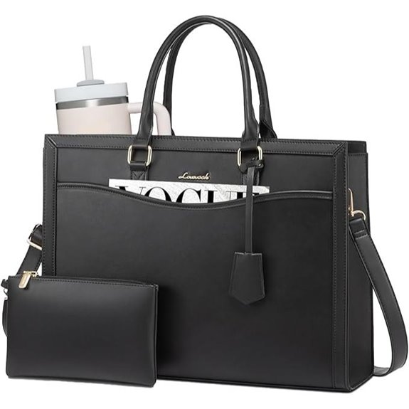 LOVEVOOK Laptop Tote Bag for 15.6-Inch Laptop