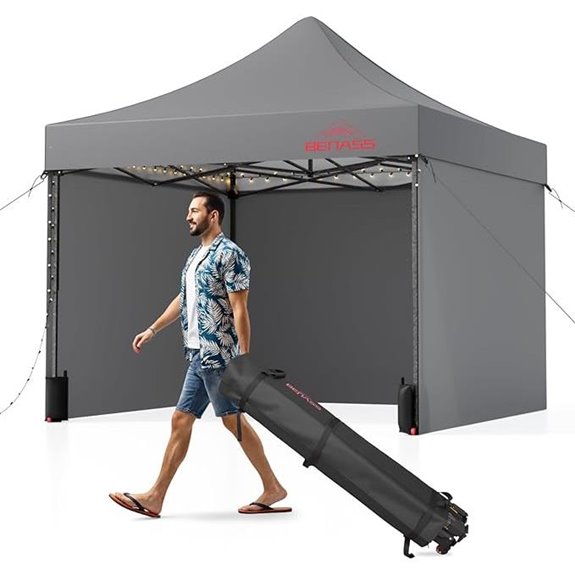 10x10 Heavy Duty Pop Up Canopy Tent